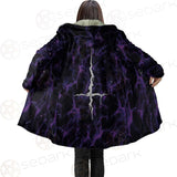 Satan Cross Inverted Purple SED-0499 Cloak