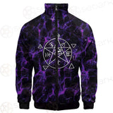 Satan Cross Inverted Purple SED-0499 Jacket