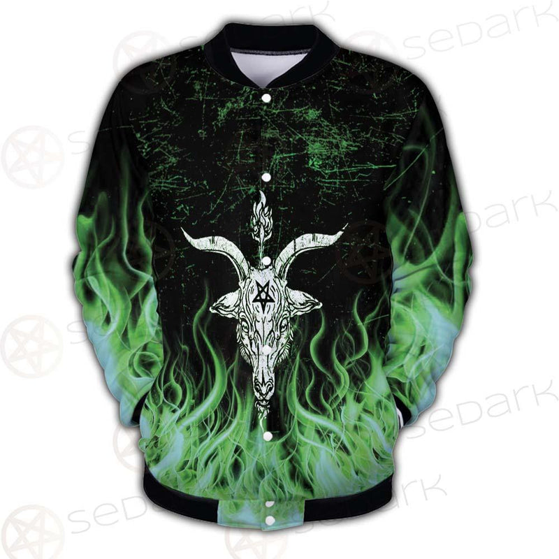 Satan Fire Green SED-0500 Button Jacket