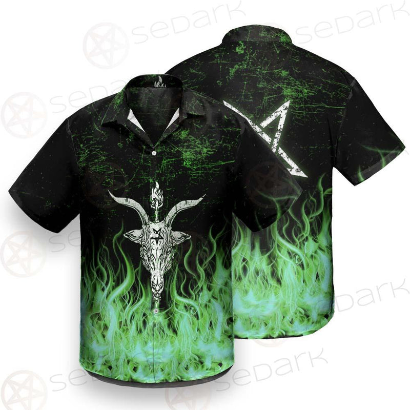 Satan Fire Green SED-0500 Shirt Allover