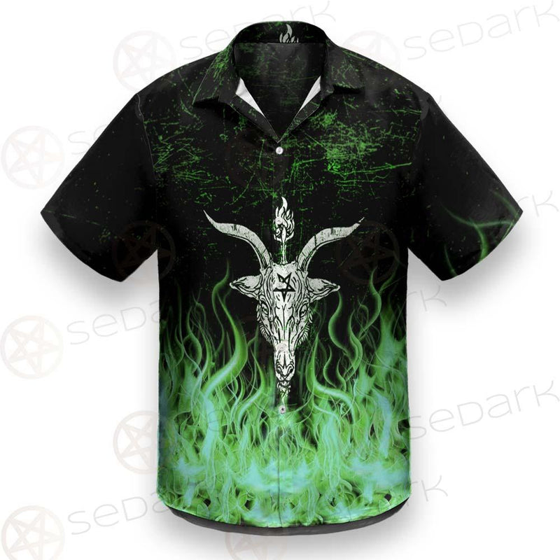 Satan Fire Green SED-0500 Shirt Allover