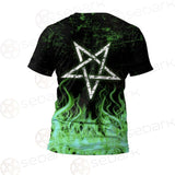 Satan Fire Green SED-0500 Unisex T-shirt