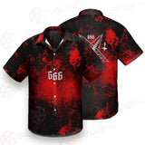 Red Baphomet 666 SED-0501 Shirt Allover