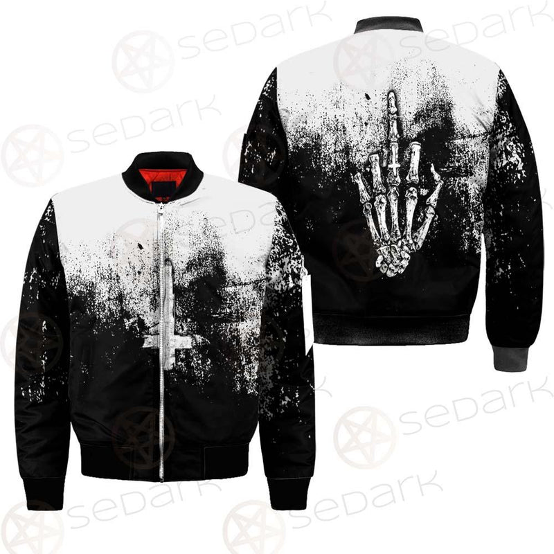 Satan Hand Cross Inverted SED-0502 Jacket