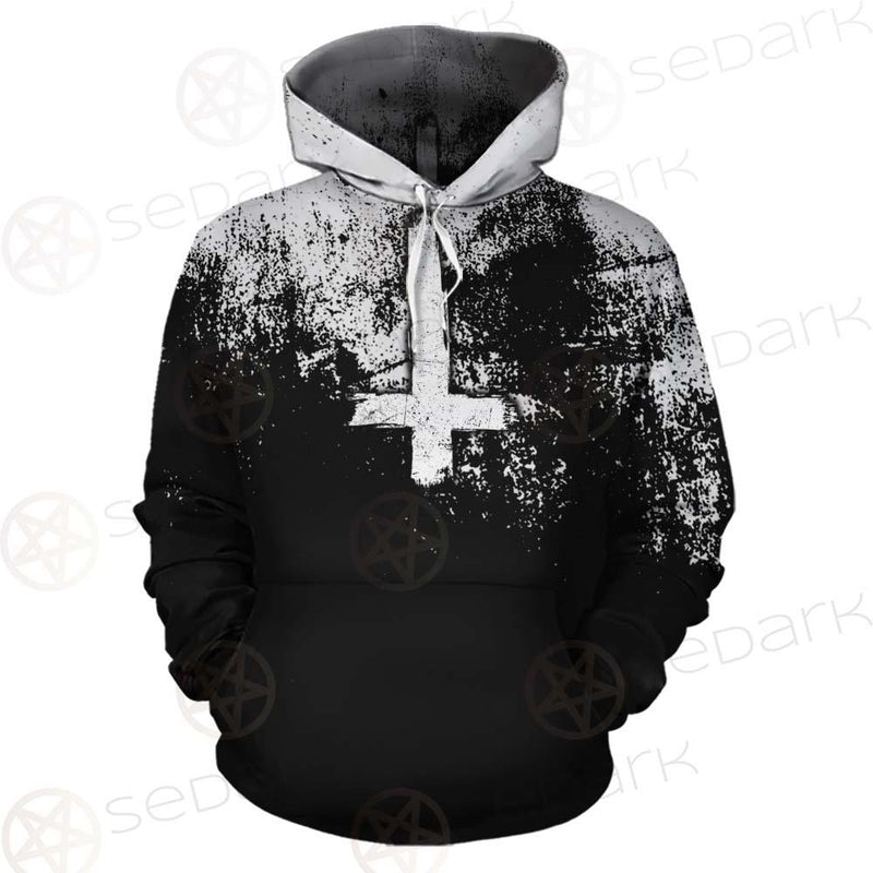 Satan Hand Cross Inverted SED-0502 Hoodie & Zip Hoodie