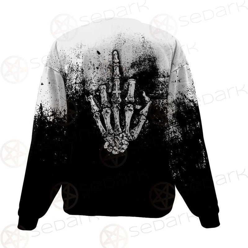 Satan Hand Cross Inverted SED-0502 Unisex Sweatshirt