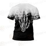 Satan Hand Cross Inverted SED-0502 Unisex T-shirt