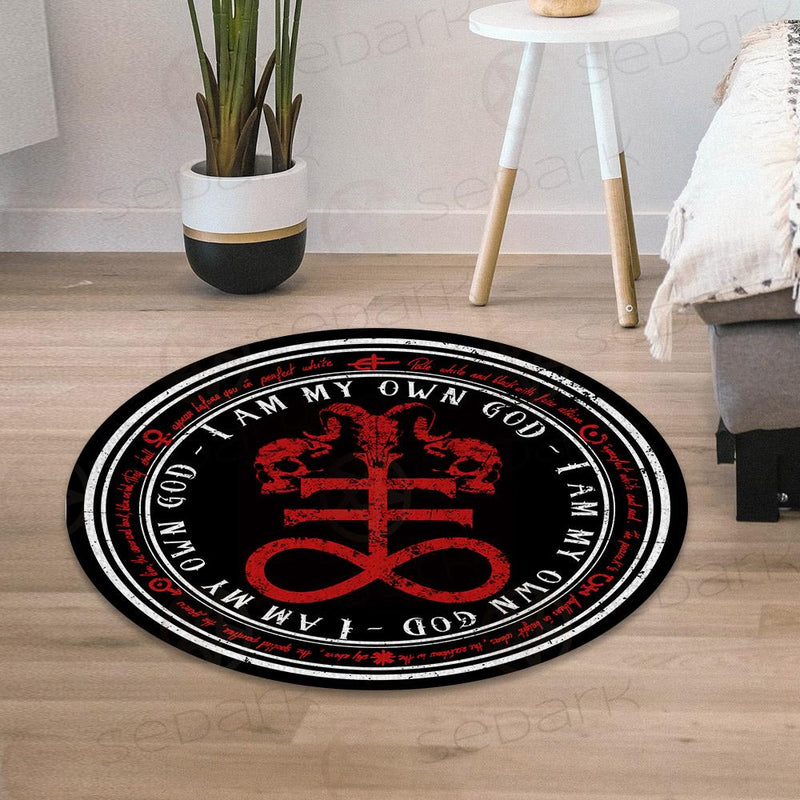 Satan - My Own God SED-0503 Round Carpet