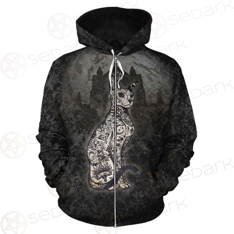 Gothic Cat SED-0504 Hoodie & Zip Hoodie