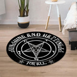 Satan Sunshine And Happiness For All SED-0505 Round Carpet