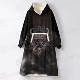 Viking Head SED-0506 Oversized Sherpa Blanket Hoodie