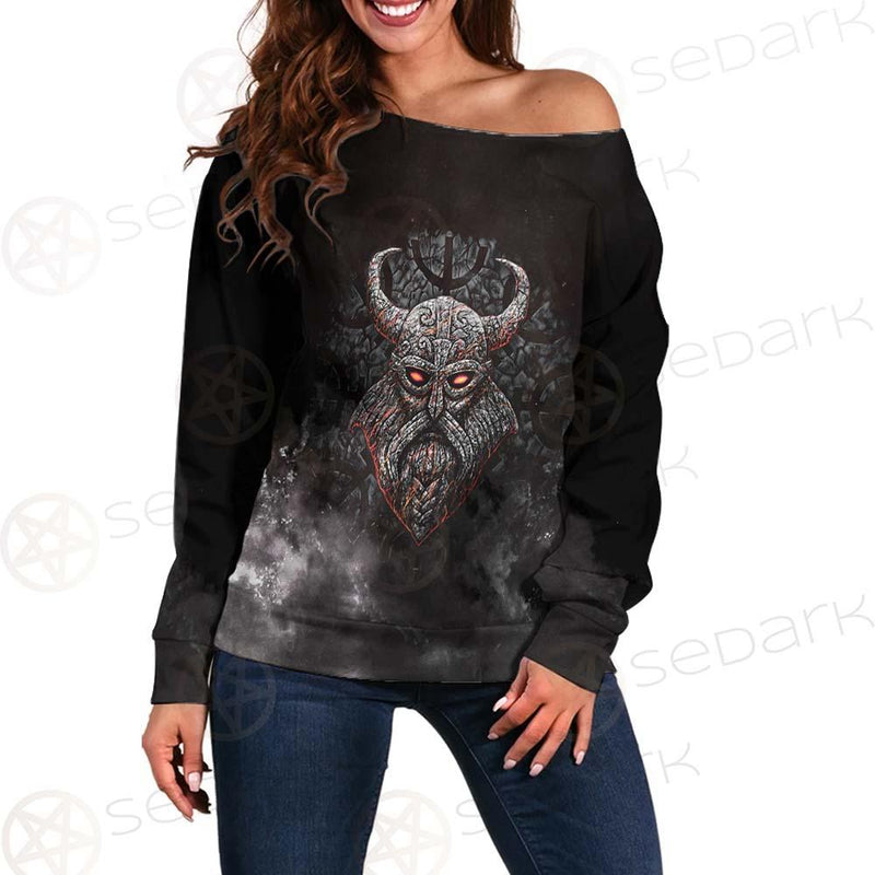 Viking Head SED-0506 Off Shoulder Sweaters