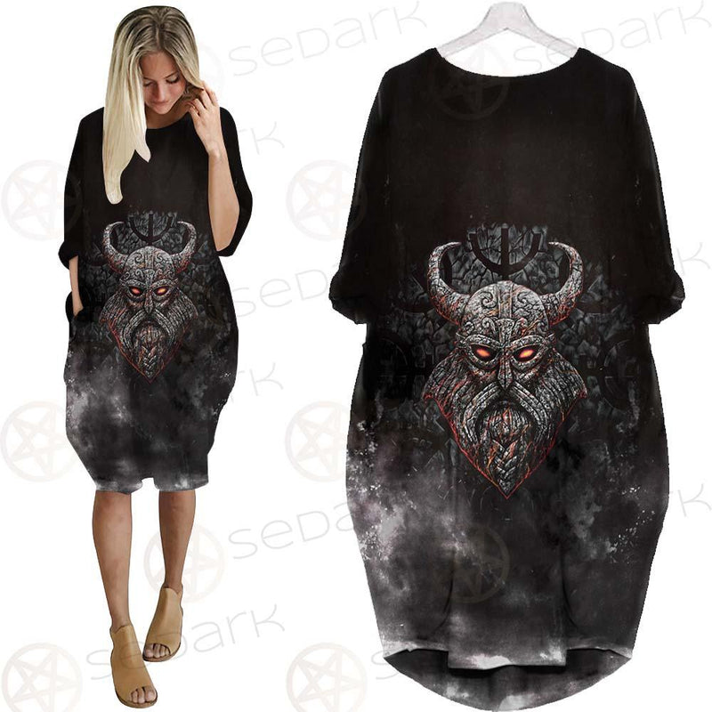 Viking Head SED-0506 Batwing Pocket Dress