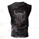 Viking Head SED-0506 Zip Sleeveless Hoodie