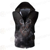 Viking Head SED-0506 Zip Sleeveless Hoodie