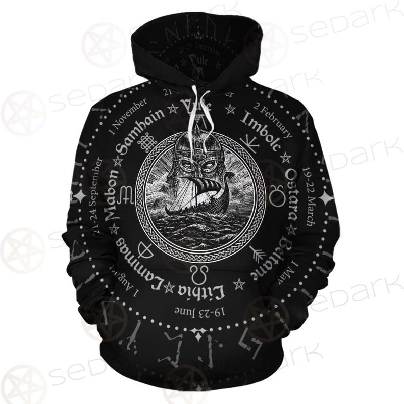 Viking Symbols SED-0507 Hoodie & Zip Hoodie