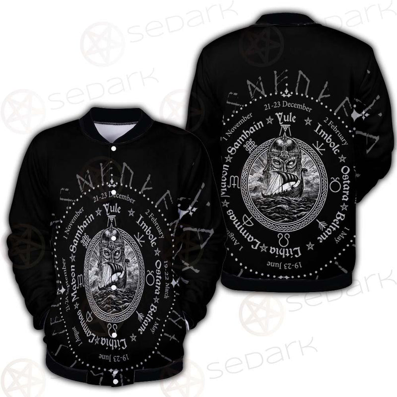 Viking Symbols SED-0507 Button Jacket