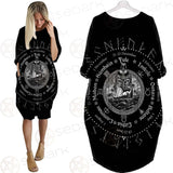 Viking Symbols SED-0507 Batwing Pocket Dress