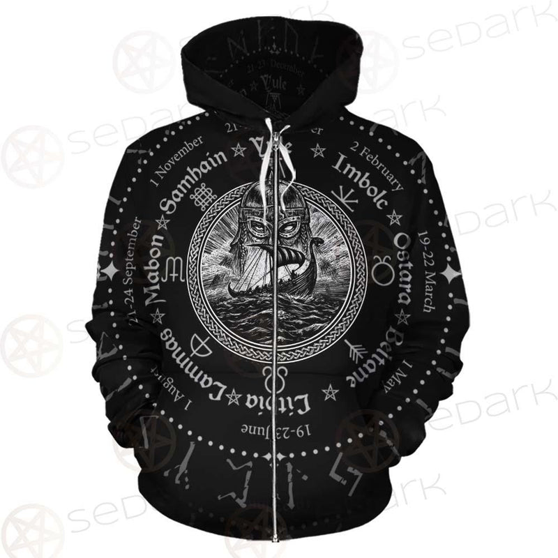 Viking Symbols SED-0507 Hoodie & Zip Hoodie