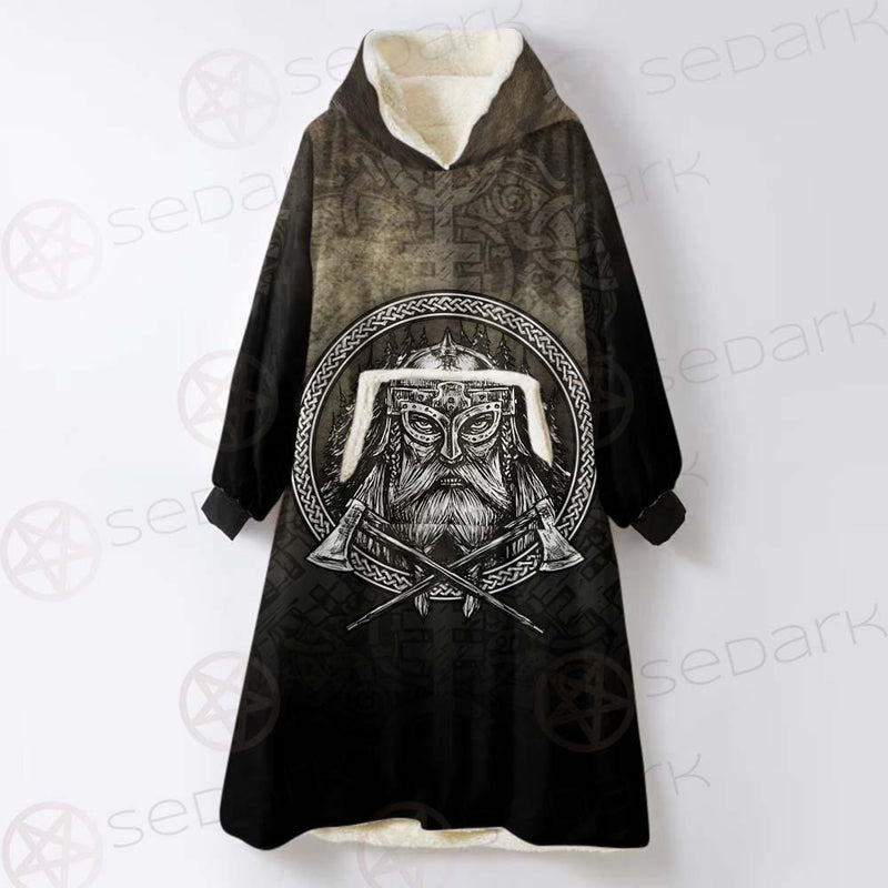 Viking Warrior SED-0508 Oversized Sherpa Blanket Hoodie