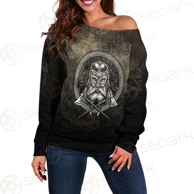 Viking Warrior SED-0508 Off Shoulder Sweaters