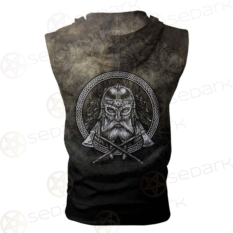 Viking Warrior SED-0508 Zip Sleeveless Hoodie
