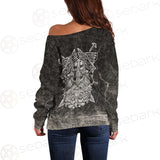 Viking Art SED-0509 Off Shoulder Sweaters