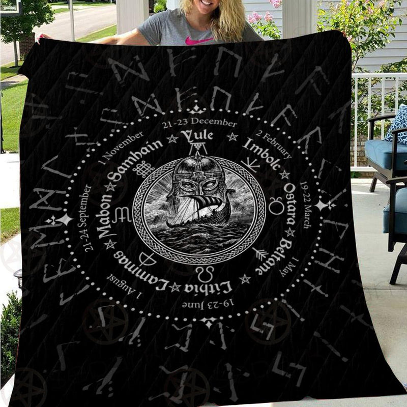 Viking Runes SED-0510 Quilt