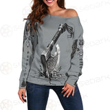 Viking Odin SED-0511 Off Shoulder Sweaters