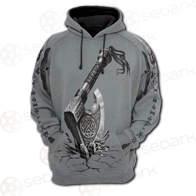 Viking Odin SED-0511 Hoodie & Zip Hoodie Raglan
