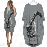 Viking Odin SED-0511 Batwing Pocket Dress