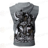 Viking Odin SED-0511 Zip Sleeveless Hoodie