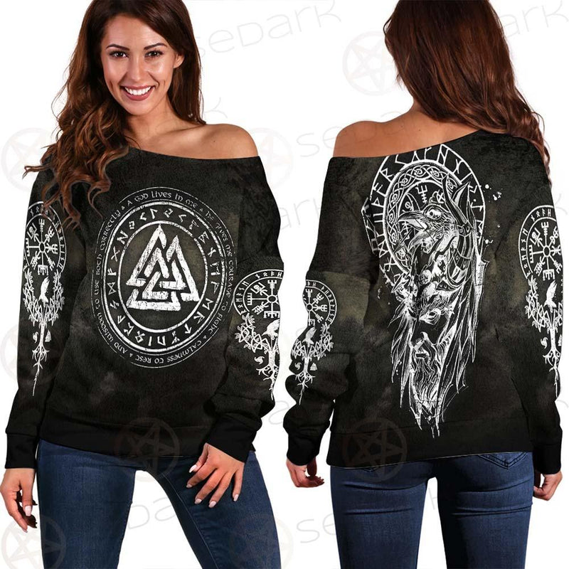 Viking Art SED-0512 Off Shoulder Sweaters