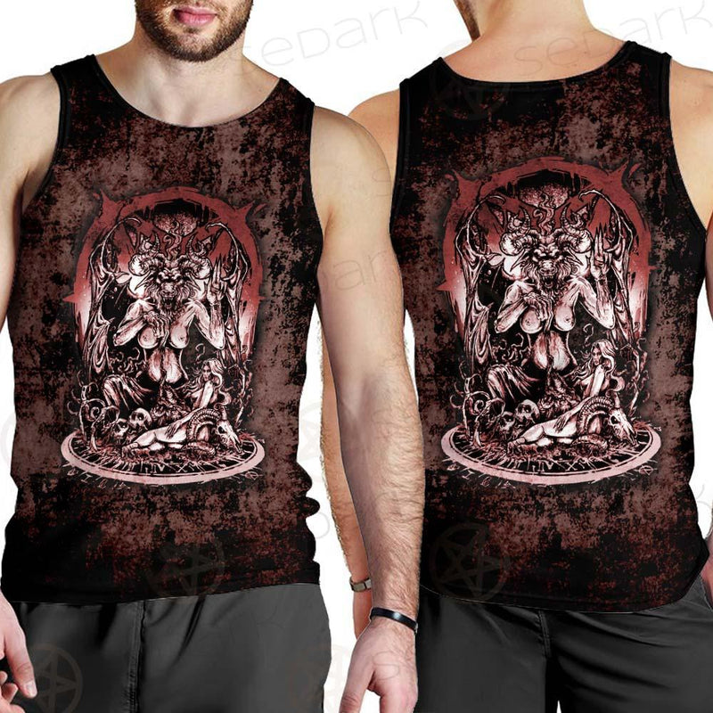 Satan Angry SED-0513 Men Tank-tops