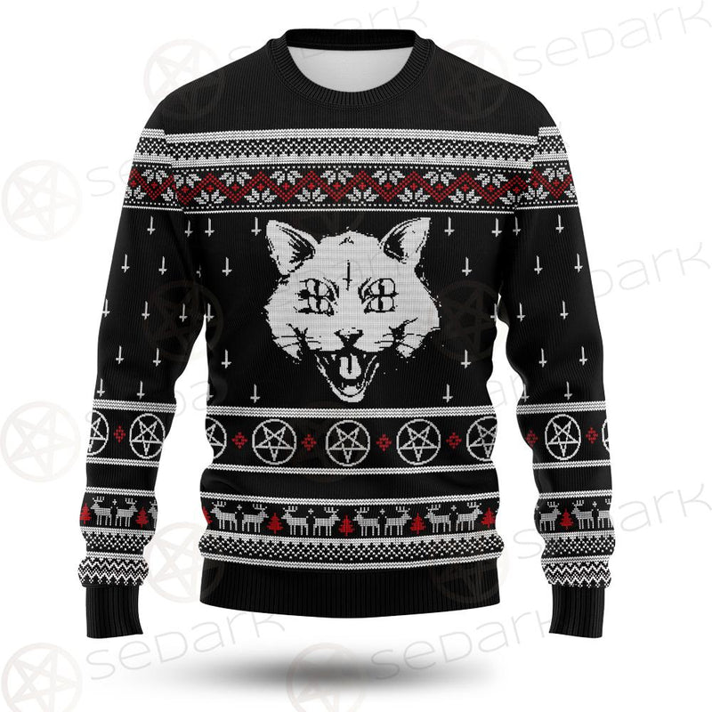 Satan Cat SED-0517 Woolen Sweater