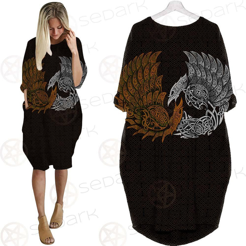 Wings Viking SED-0520 Batwing Pocket Dress
