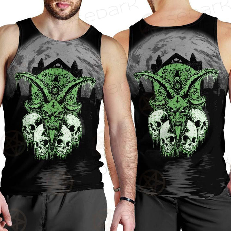 Satan Skull SED-0521 Men Tank-tops