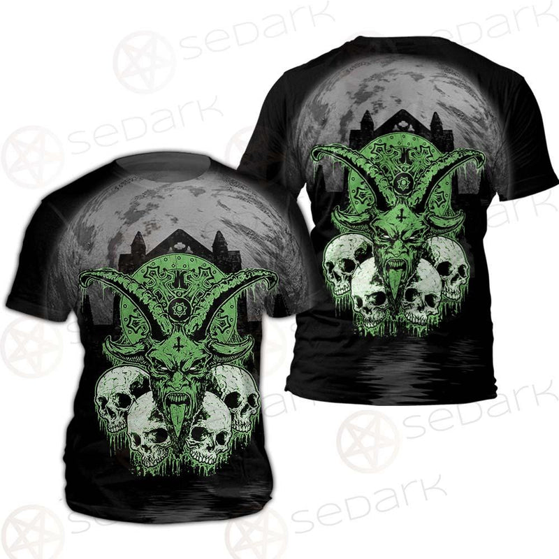 Satan Skull SED-0521 Unisex T-shirt