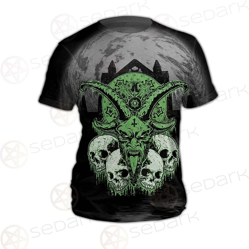 Satan Skull SED-0521 Unisex T-shirt