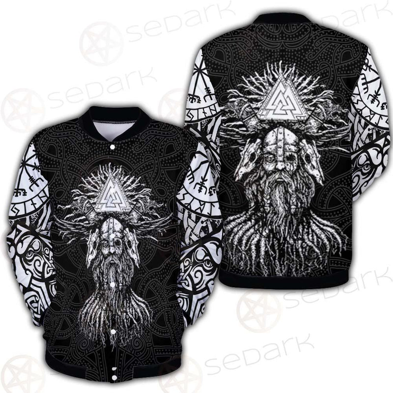 Viking Symbols Pattern SED-0523 Button Jacket