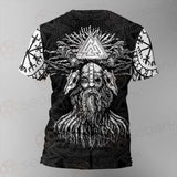 Viking Symbols Pattern SED-0523 Unisex T-shirt