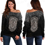 Viking God Odin SED-0524 Off Shoulder Sweaters