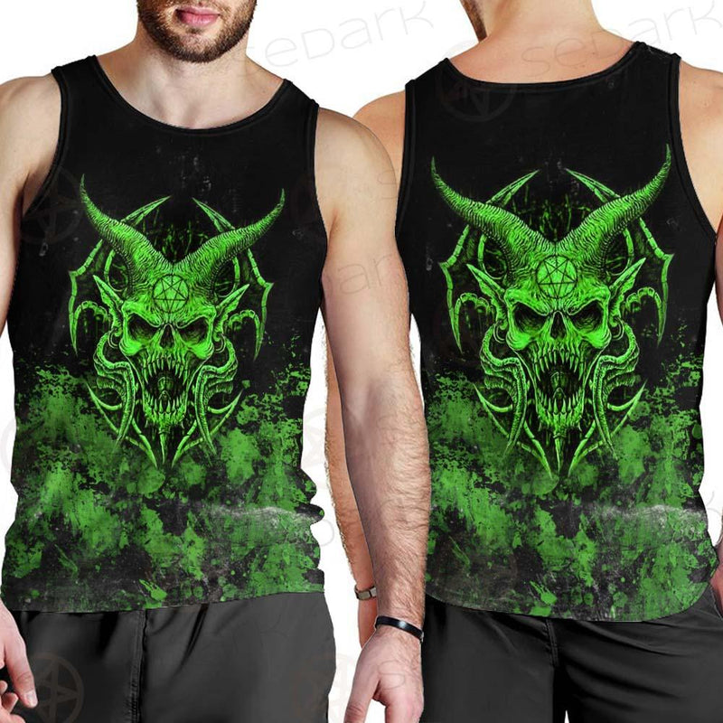 Satan Skull SED-0525 Men Tank-tops