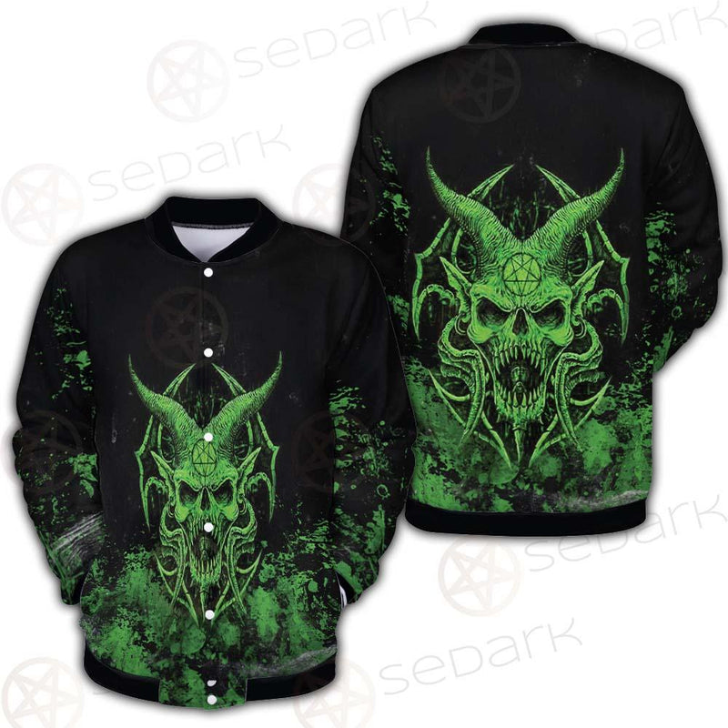 Satan Skull SED-0525 Button Jacket