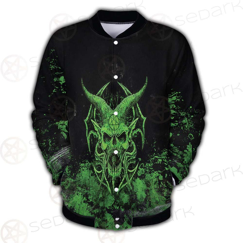 Satan Skull SED-0525 Button Jacket