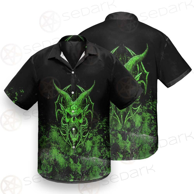 Satan Skull SED-0525 Shirt Allover