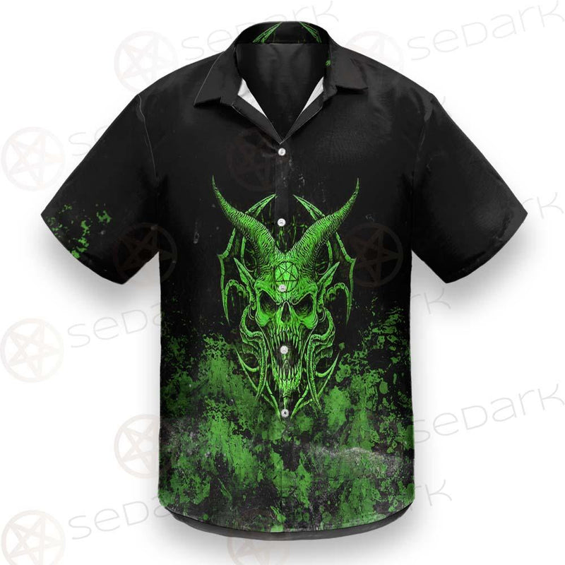 Satan Skull SED-0525 Shirt Allover