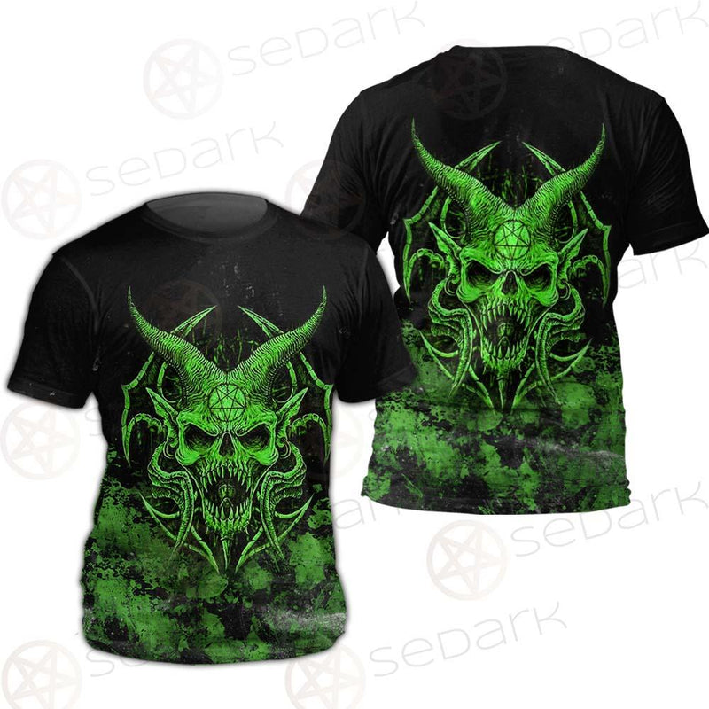 Satan Skull SED-0525 Unisex T-shirt