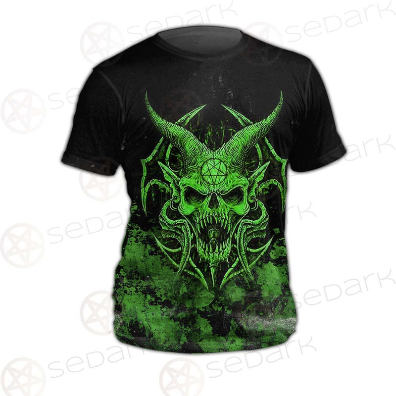 Satan Skull SED-0525 Unisex T-shirt