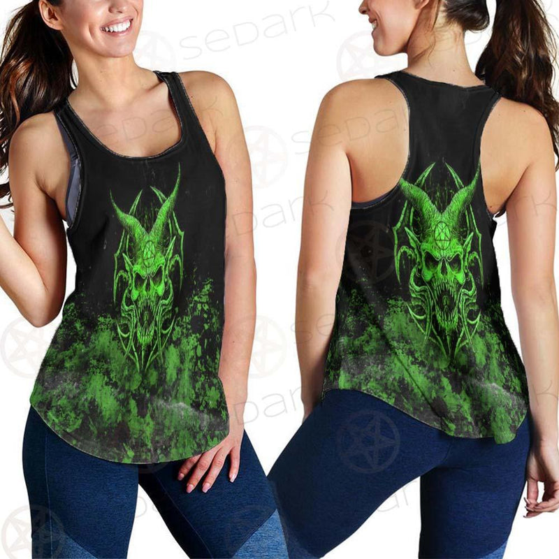 Satan Skull SED-0525 Women Tank Top